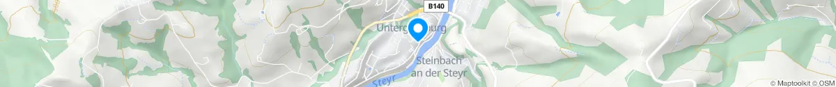Kartendarstellung des Standorts für Weiden Apotheke Grünburg in 4594 Grünburg